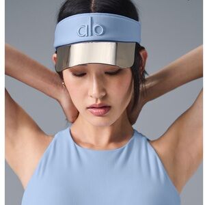 Alo Airlift Solar Visor - Seashell Blue